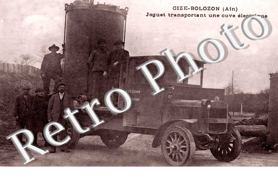 Joguet trasnportant une cuve électrique