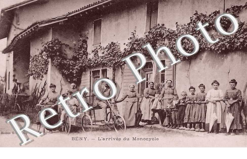 l'arrivée du Monocycle