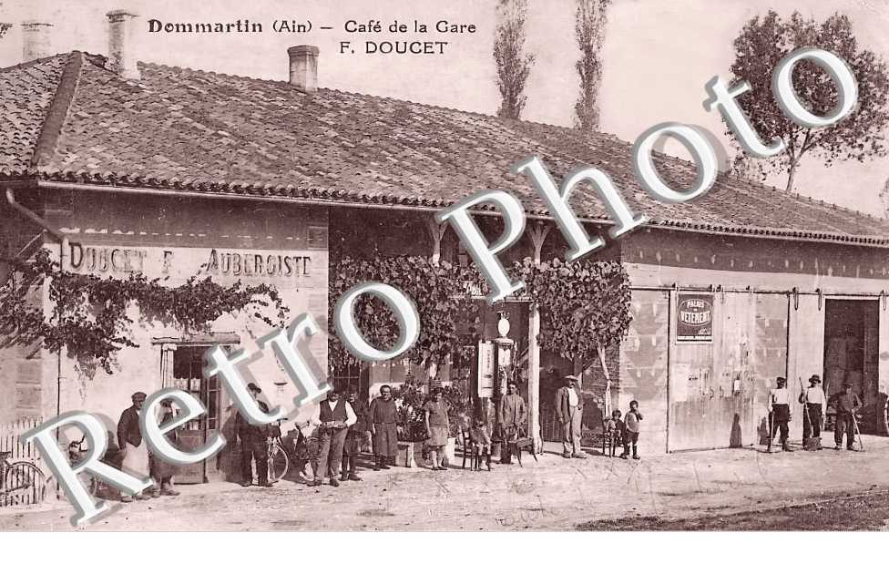 café de la gare. F. Doucet