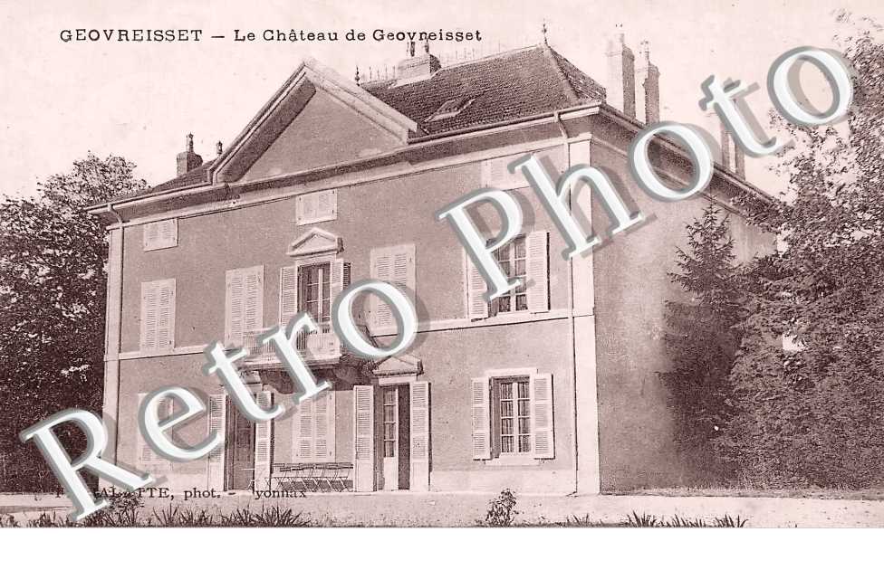 le château de Geovreisset
