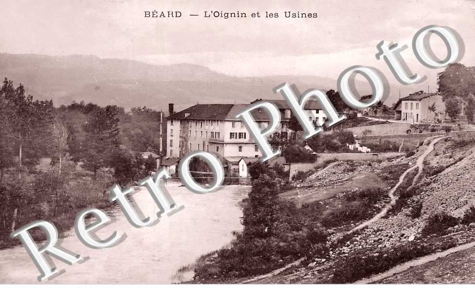 BEARD - L'Oignin et les usines