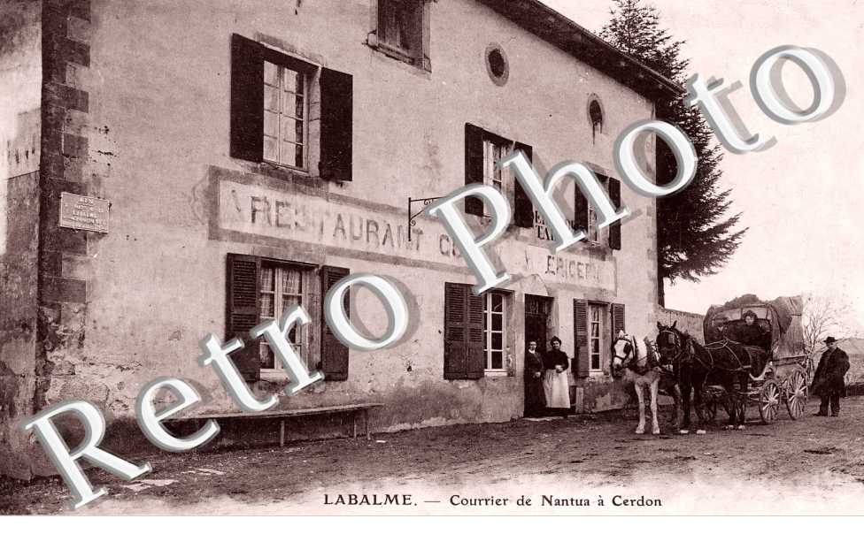 courrier de Nantua à Cerdon
