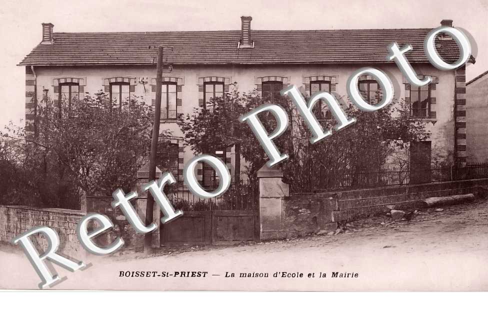 La maison d'école et la mairie