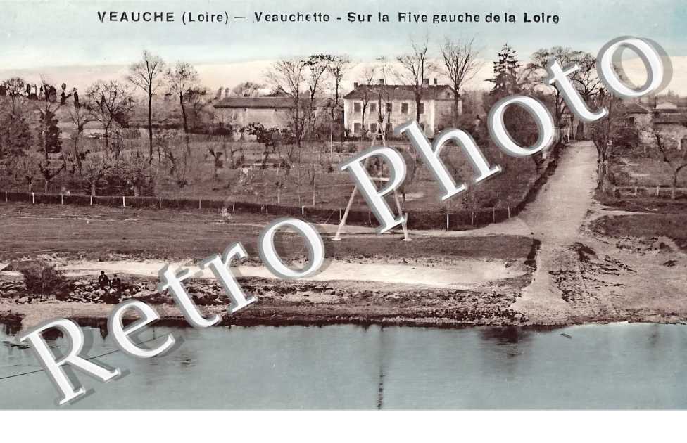 sur la rive gauche de la Loire