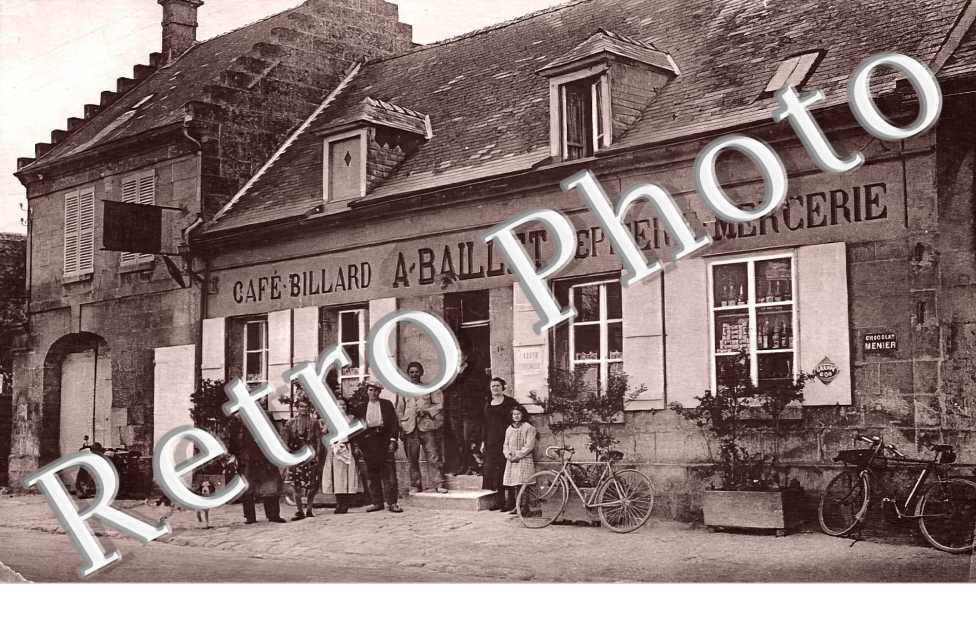 Café Billard A. Baillet Epicerie Mercerie
