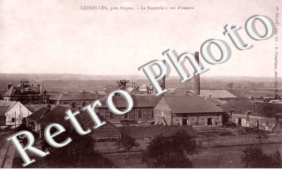 la sucrerie à vol d'oiseau