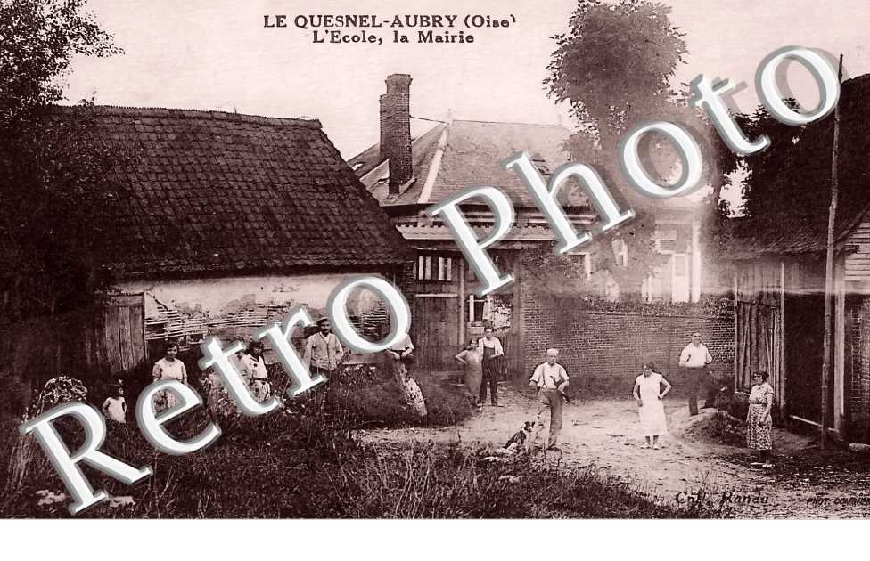 l'école, la mairie