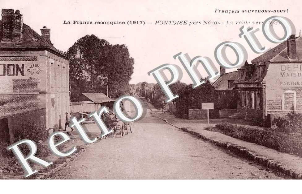 la route vers Noyon