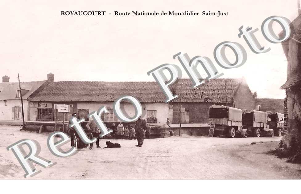 Route nationale de Montdidier Saint-Just