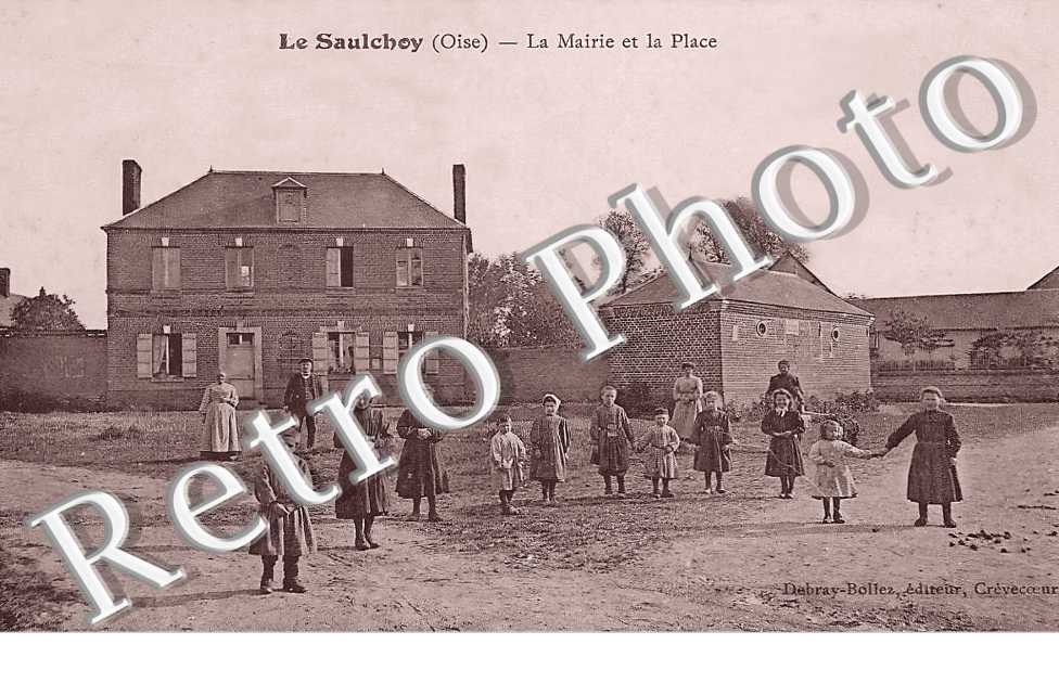 la mairie et la place