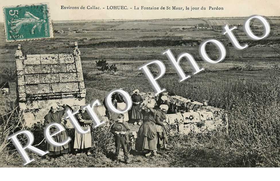 la fontaine de Saint Maur, le jour du Pardon