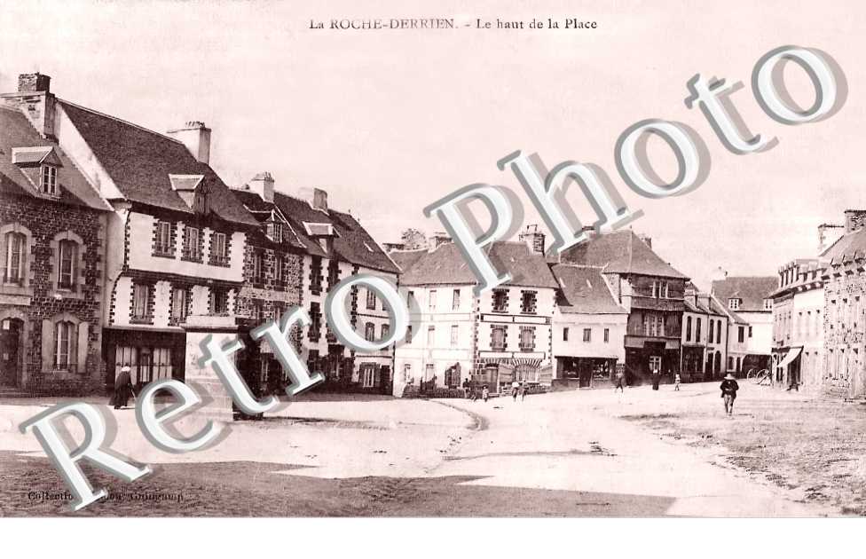 le haut de la place