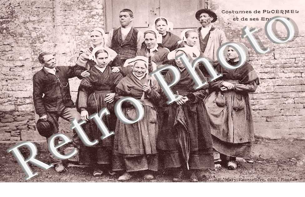 costumes de Ploermel et ses environs