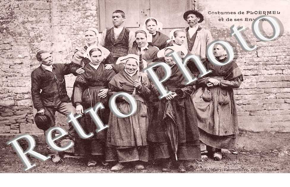 costumes de Ploermel et des environs