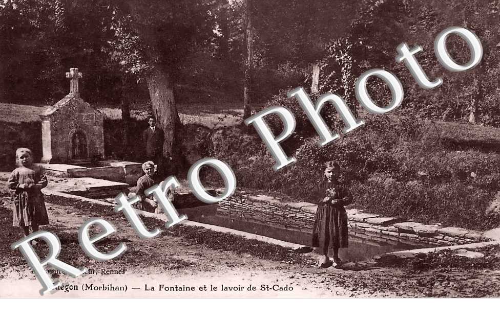 la fontaine et le lavoir de Saint-Cado