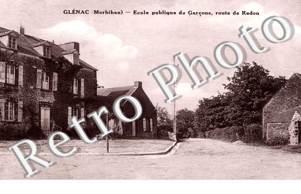 école publique de garçons, route de Redon