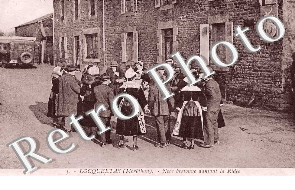 noce bretonne dansant la ridée
