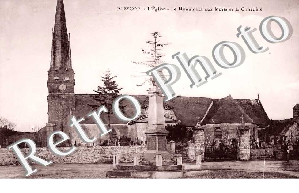 l'église Le monument aux Morts et le Cimétière