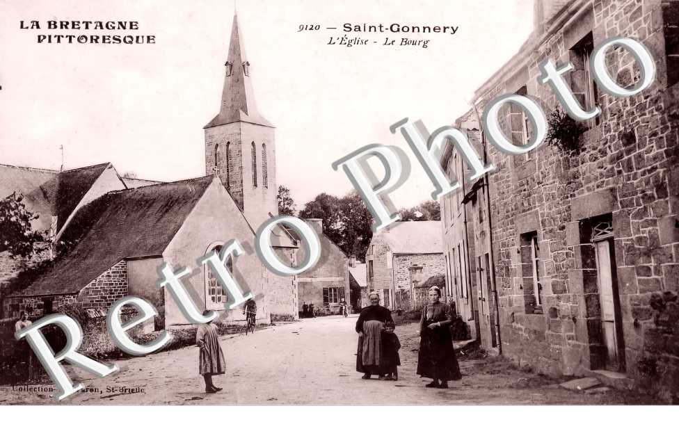 l'église. Le bourg