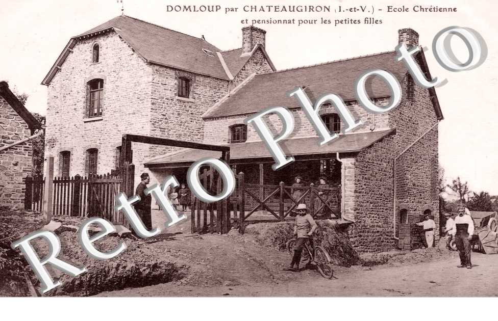 école Chrétienne et pensionnat pour les petites filles.