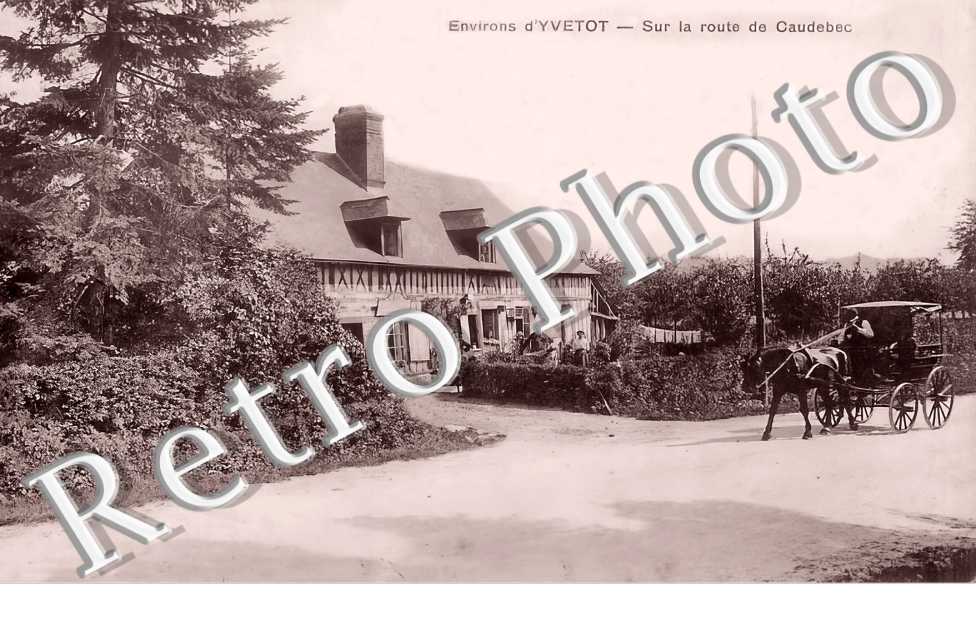 sur la route de Caudebec