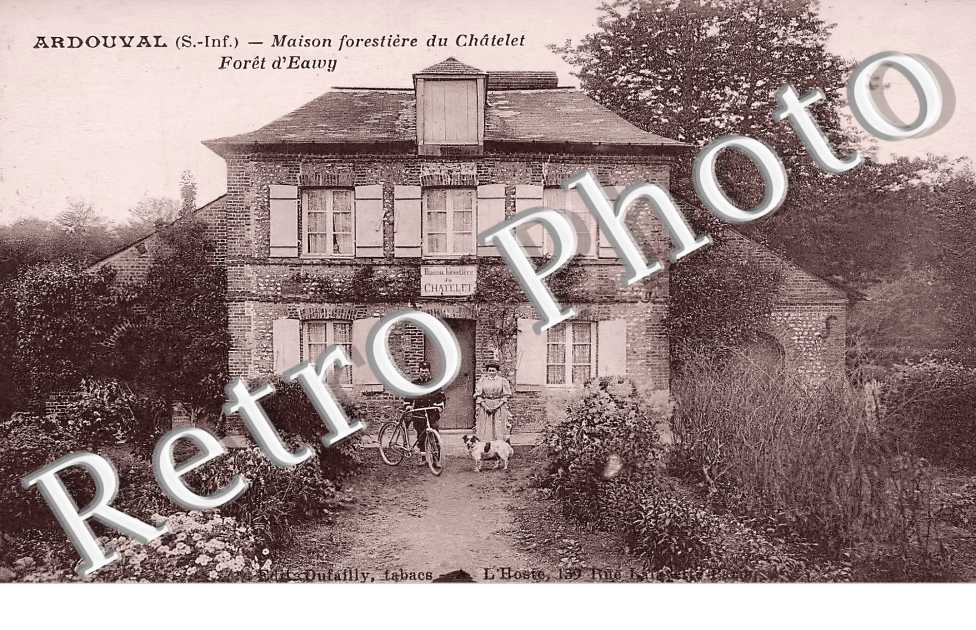 maison forestière du Châtelet. Forêt d'Eawy