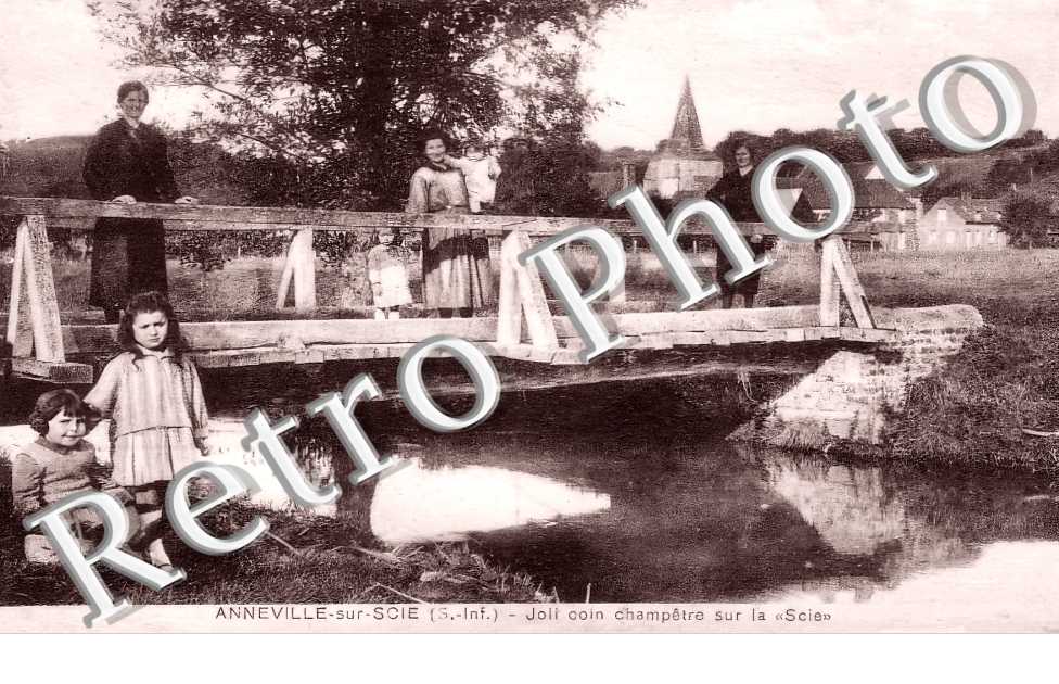 joli coin champêtre sur la Scie