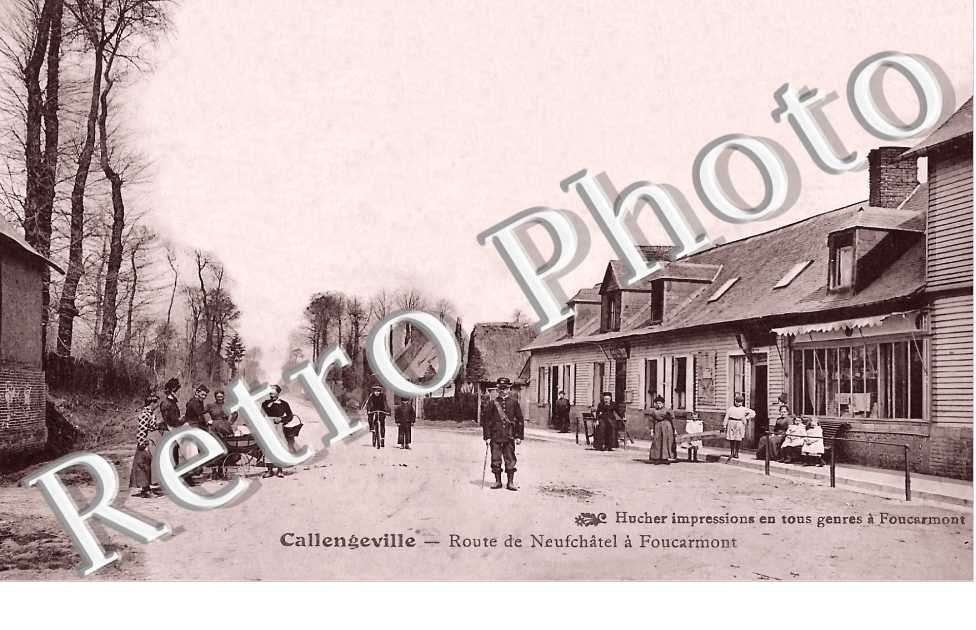 route de Neufchatel à Foucramont