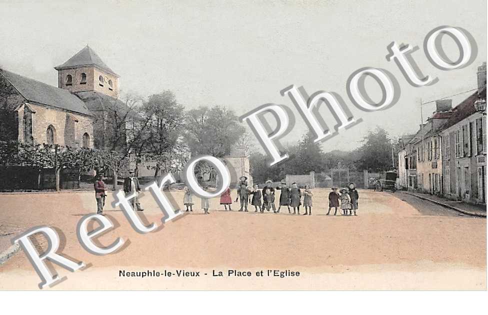 la Place et l'église