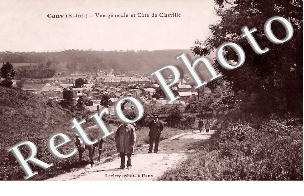 vue générale et côte de Clasville