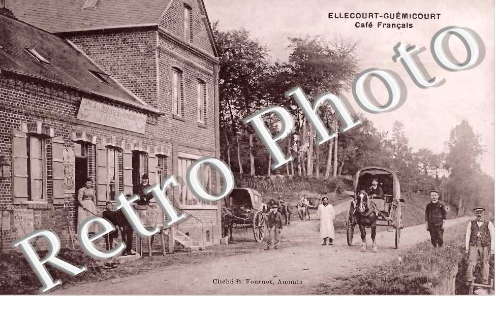 Ellecourt-Guemicourt. café Français