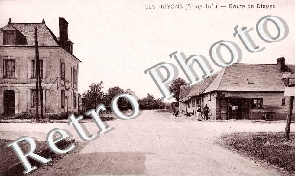 Les Hayons. Route de Dieppe