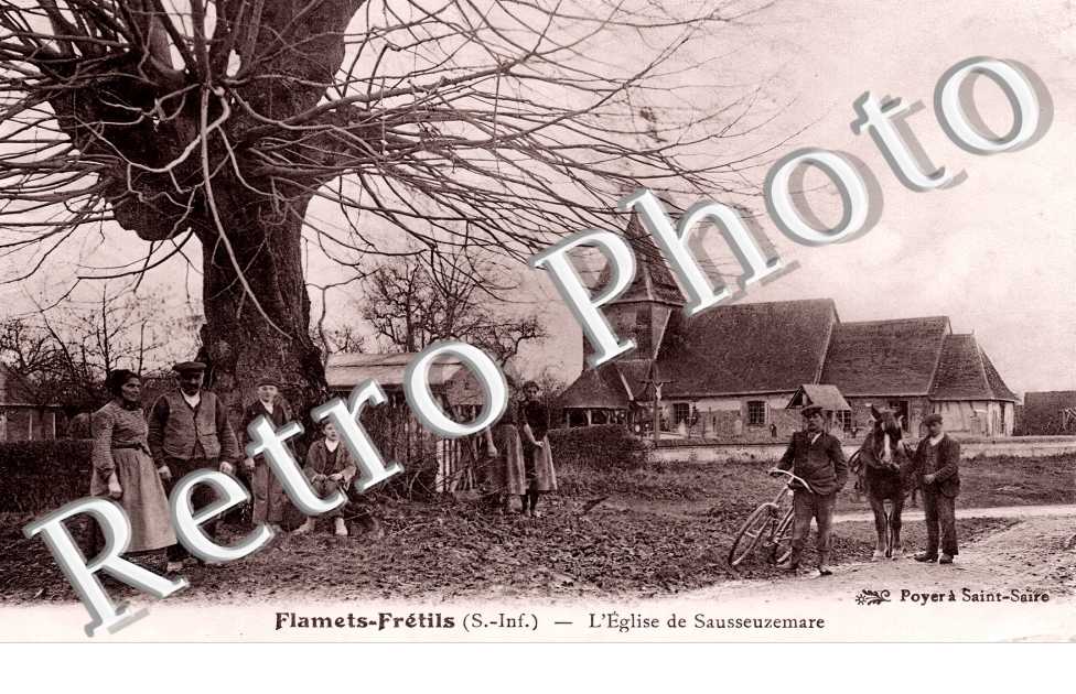 Frétils- l'église de Sausseuzemare