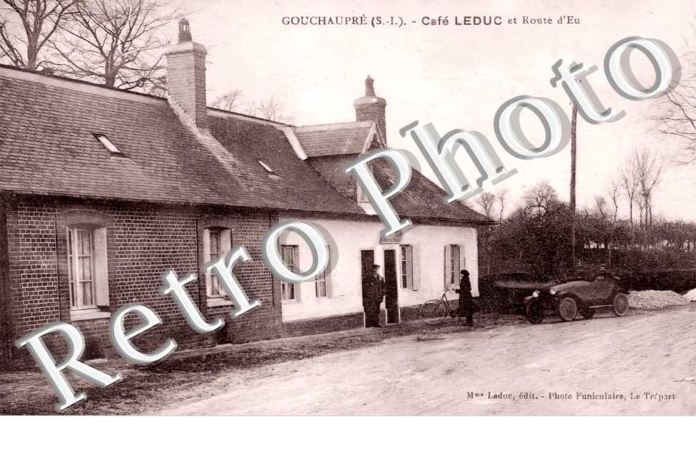 café Leduc et route d'Eu