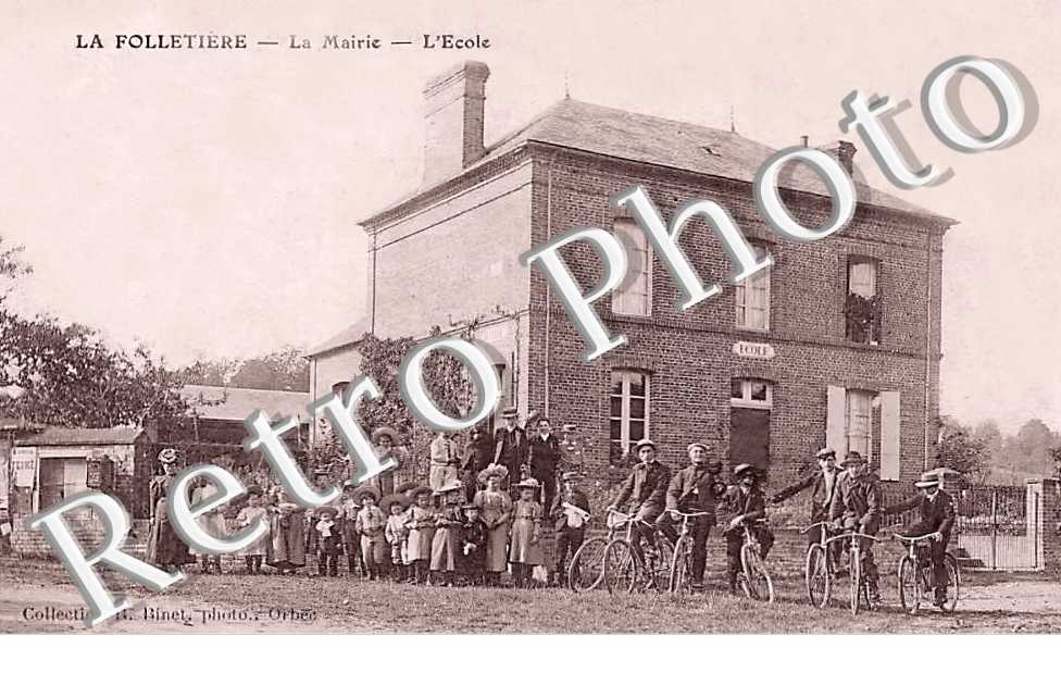 la mairie, l'école