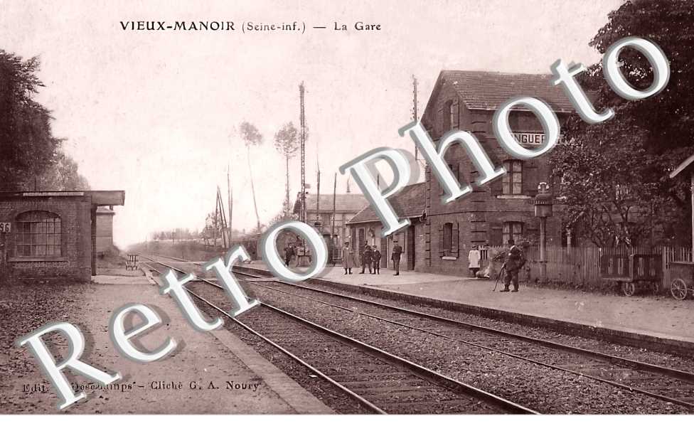 VIEUX-MANOIR la gare