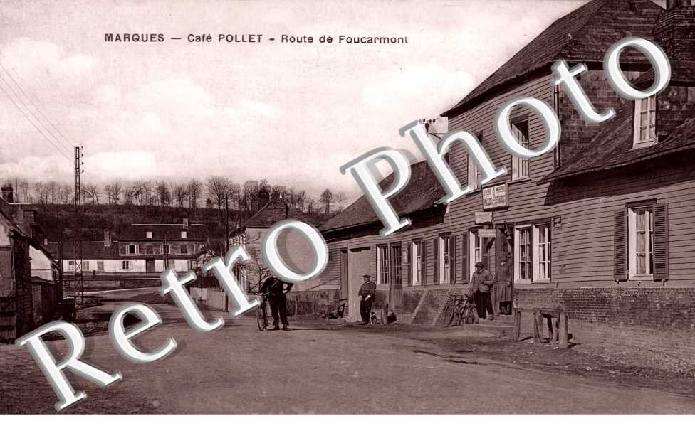 café Pollet. Route de Foucarmont
