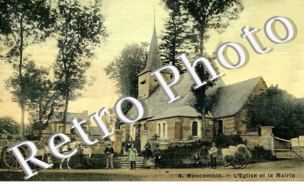 l'église et la mairie