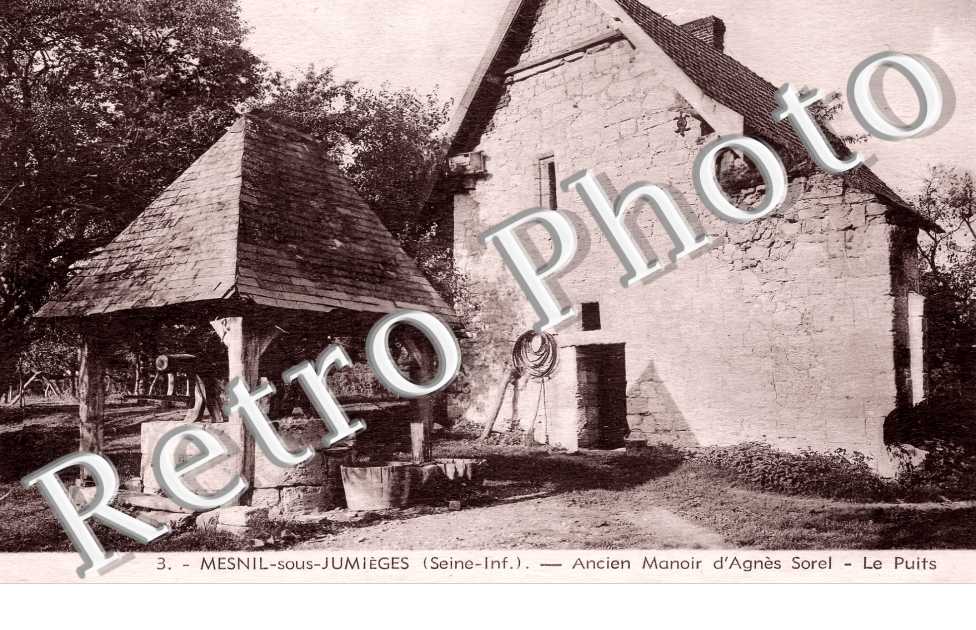 ancien manoir d'Agnès Sorel. Le puits