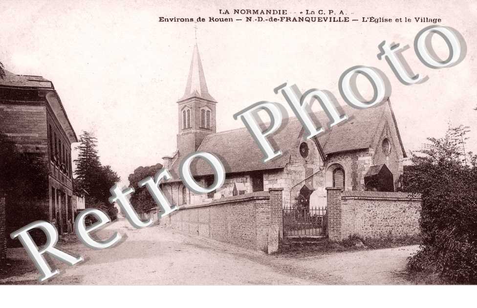 l'église et le village