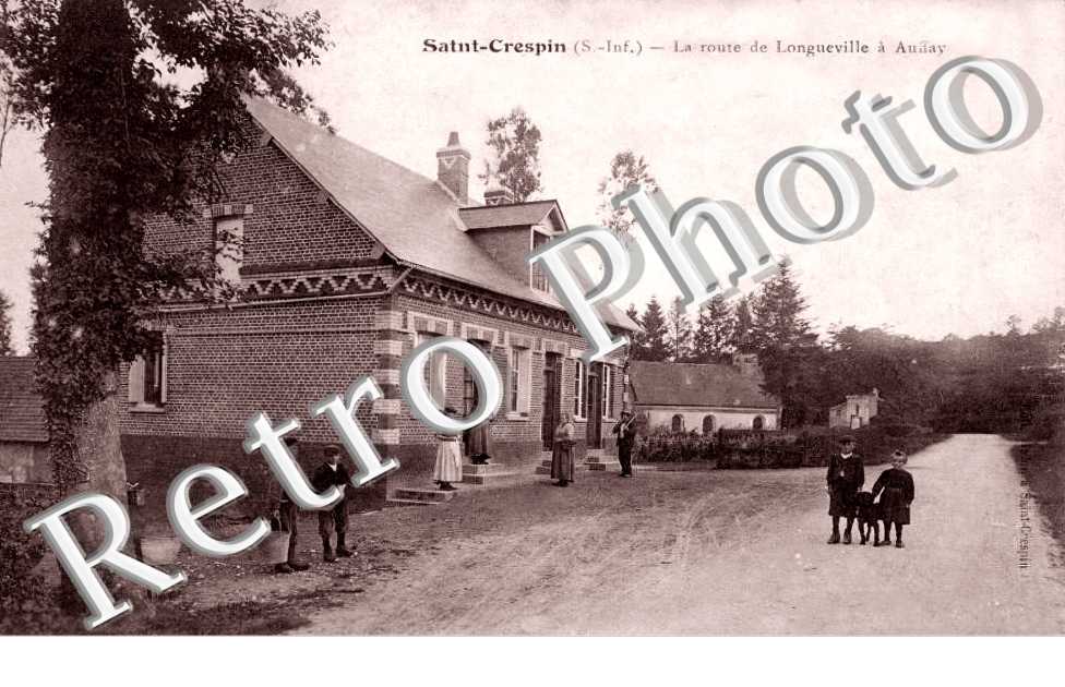 la route de Longueville à Auday