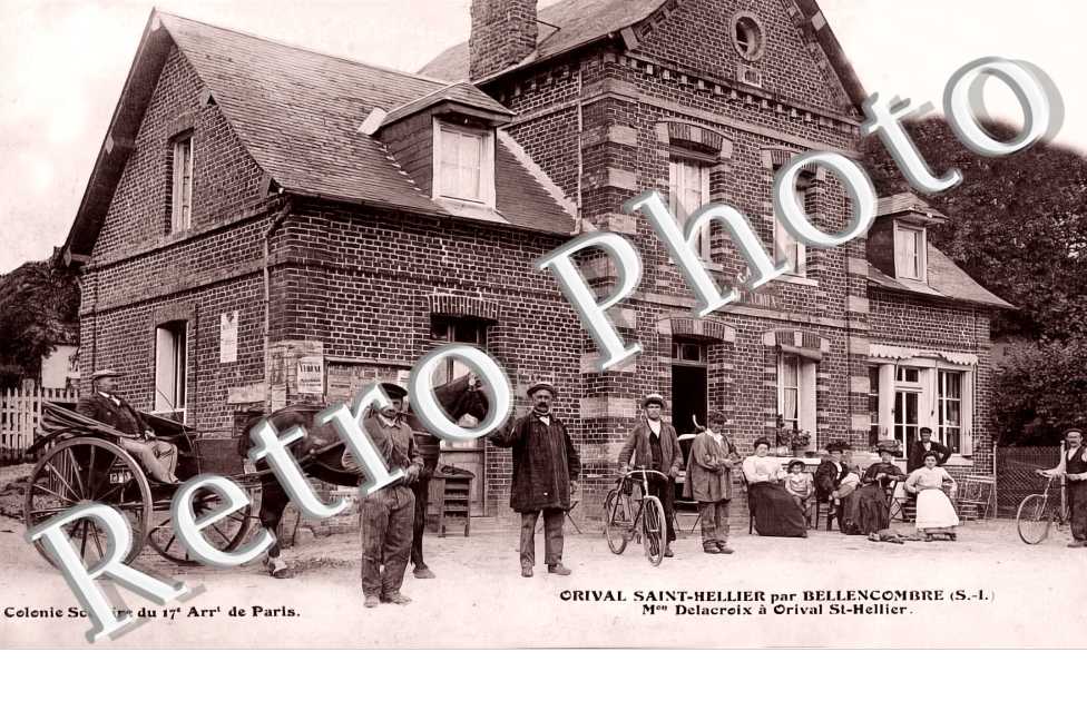Orival. Maison Delacroix