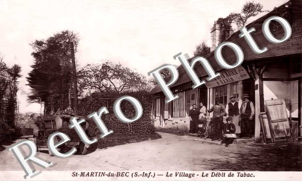 le village. Le débit de tabac