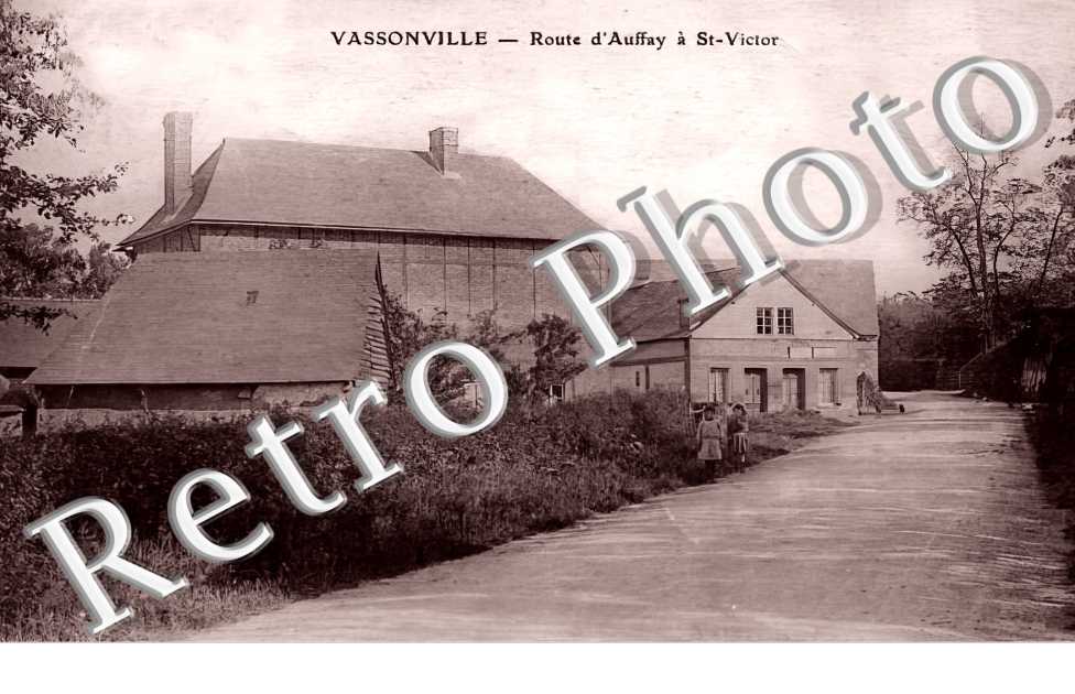 route d'Auffay à Saint-Victor