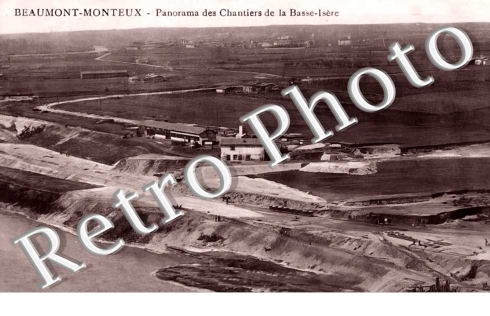 panorama des chantiers de la Basse-Isère