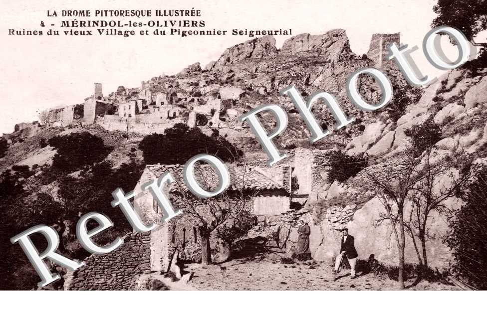 ruines du vieux village et du Pigeonnier Seigneurial