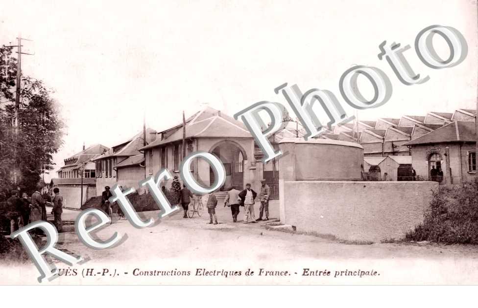 Constructions Electriques de France. Entrée principale