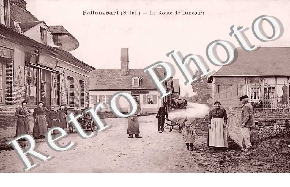 la route de Dancourt