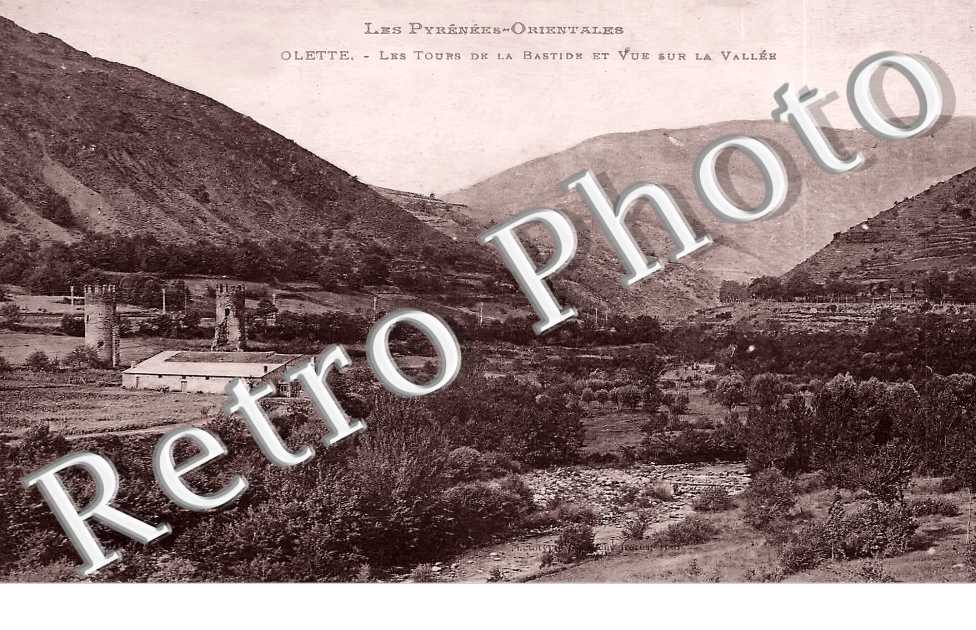 les tours de la Bastide et vue sur la vallée