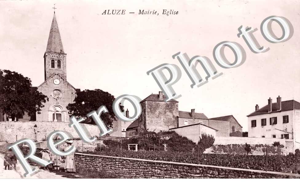 mairie, église